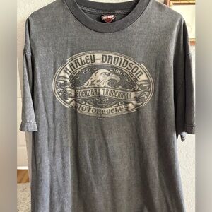Harley-Davidson Charcoal Short Sleeve Tee